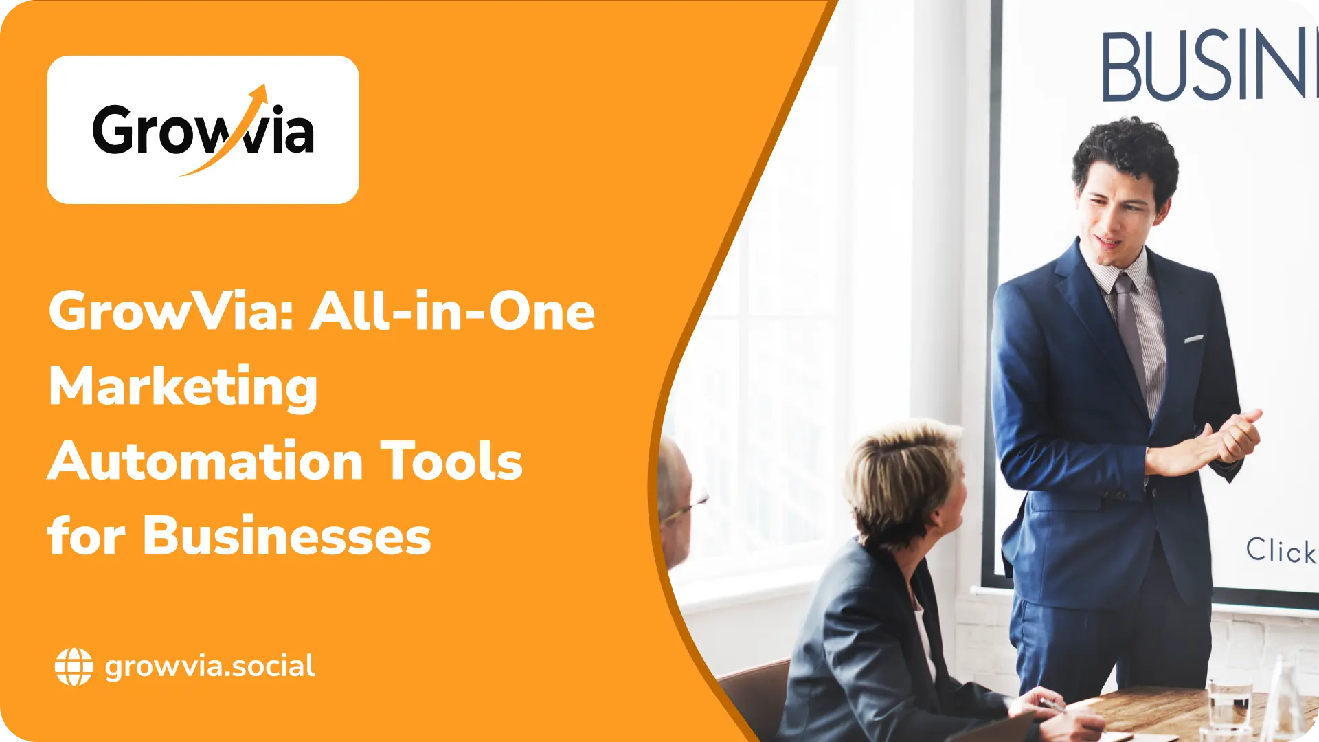 GrowVia: All-in-One Marketing Automation Tools for Businesses