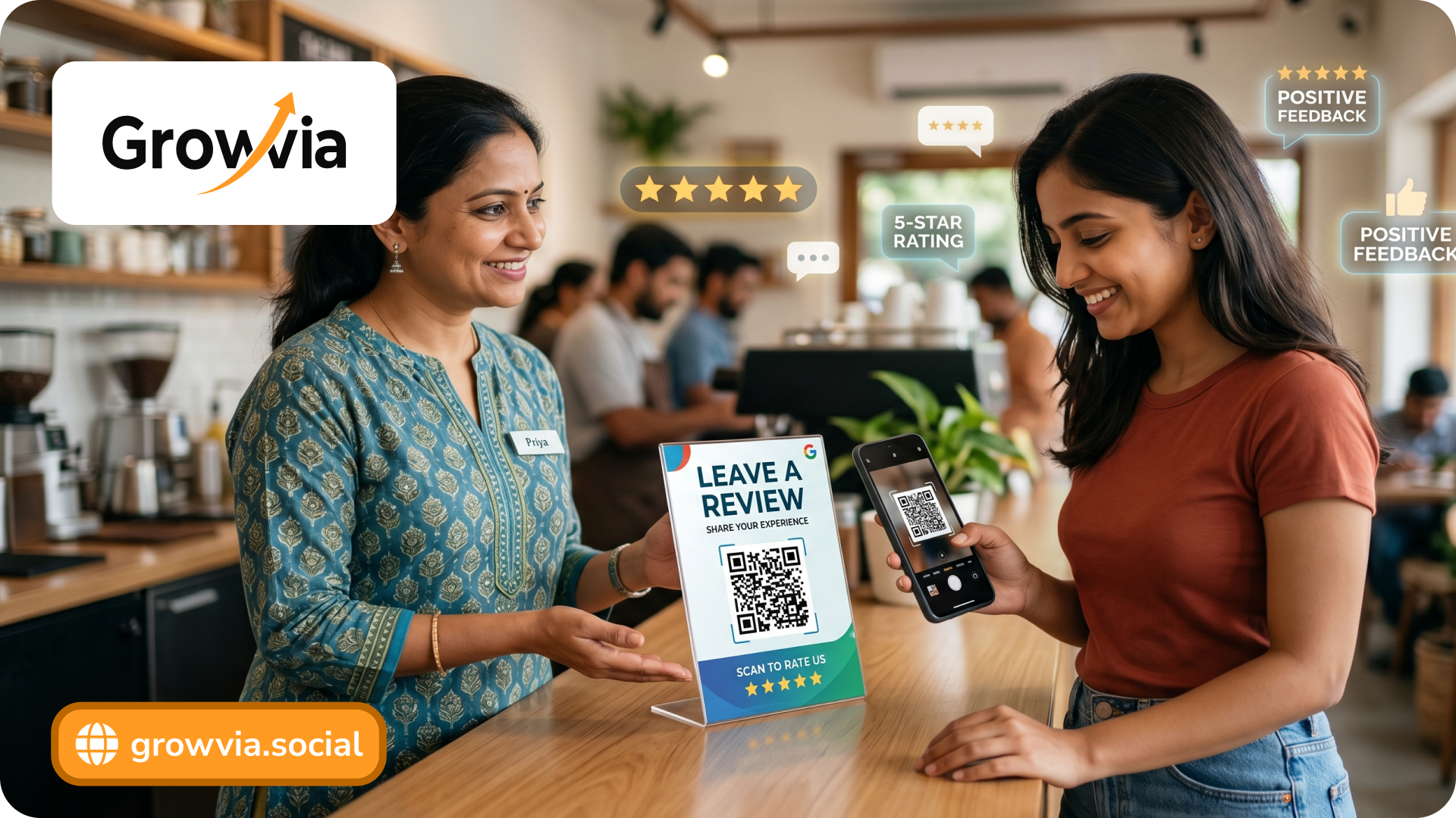 Google Review QR Code strategy to get more customer reviews