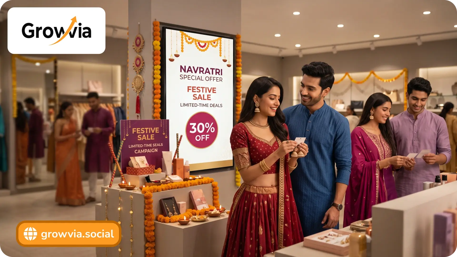 12 Navratri Campaign Ideas to Grow Your Business This Festive Season
